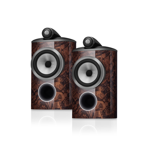 Bowers & Wilkins 805 D4 Signature Stand-Mount Speaker - California Burl Gloss(Pair)