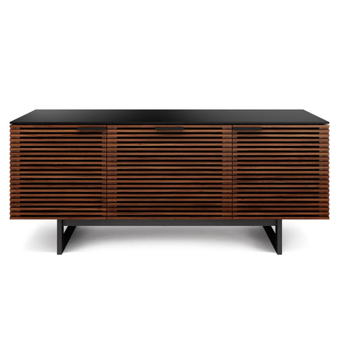 BDI Corridor 8177 Triple Wide Media Console (Chocolate Stained Walnut)