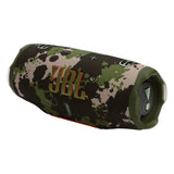 JBL Charge 6 Waterproof Portable Speaker Bundle with gSport Silicone Sleeve (Camo)