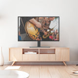 Kanto TTS100 Adjustable Table Top TV Mount with Integrated Cable Management for 37" - 65" TV