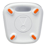 JBL PartyBox Club 120 Portable Party Speaker with Wireless Two Microphone System (White)