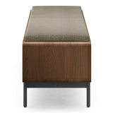 BDI LINQ Bench 9101 with Fabric Cushion