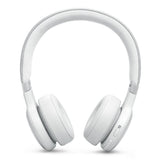 JBL Live 670NC Wireless On Ear Noise Cancelling Headphone Bundle with gSport Case (White)