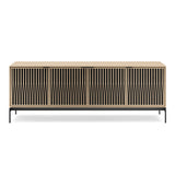 BDI Elements 8709 Tune Media Cabinet with Console Base (Washed Oak)