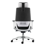 BDI Coda 3522 Ergonomic Task Chair with High-Performance Mesh Fabric (Oyster & Grey)
