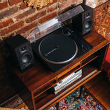 Audio-Technica AT-LP70X Fully-Automatic Turntable (Black/Silver)