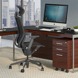 BDI Sena 3571 Task Chair (Fog Grey)