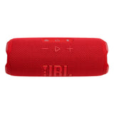 JBL Flip 7 Portable Bluetooth Speaker Bundle with Magnetic Mount (Red)