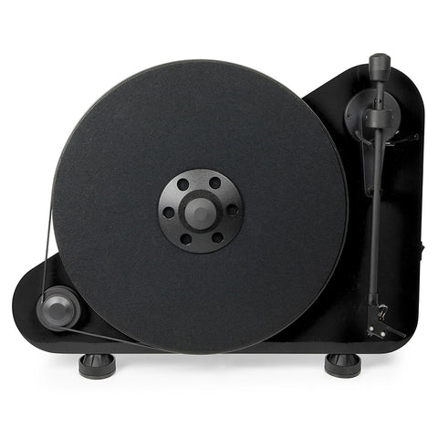 Pro-Ject VT-E BT R Vertical-Standing Plug & Play Turntable with Bluetooth & OM5E Cartridge (High Gloss Black)