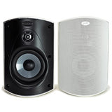Polk Atrium 6 All Weather 5.25 Inch Drivers Outdoor Speakers with Bass Reflex Enclosure (Pair)
