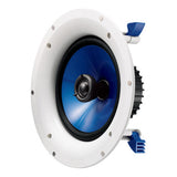 Yamaha NS-IC800 140 Watt 8-Inch 2-Way In-Ceiling Speakers - Pair (White)