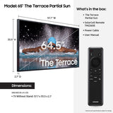 Samsung QN65LST7DA 65" 4K The Terrace Partial Sun QLED UHD Outdoor Smart TV