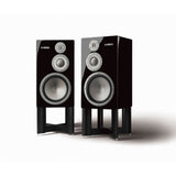 Yamaha NS-5000 3-Way Bookshelf Speakers with Stands - Pair (Black)