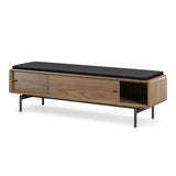 BDI LINQ Bench 9102 with Leather Cushion