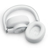JBL Live 770NC Wireless Over-Ear Adaptive Noise Cancelling Headphones (White)
