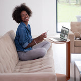 BDI Bink 1025 Mobile Media Table (Clay)