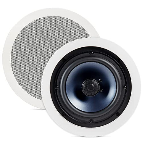 Polk RC60i 2-Way 6.5 Inch Premium In-Ceiling Speakers - White (Pair)