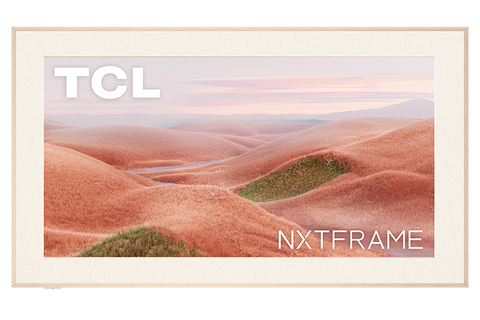 TCL NXTFRAME 4K QLED Smart TV with Google TV and Flush Wall Mount