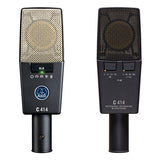 AKG C414 XLS Matched Pair Multi-Pattern Large-Diaphragm Condenser Microphones