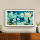 Samsung QN65LS03FAFXZA LS03FA 65" 4K QLED Frame TV (2025) with AudioQuest SKY 3m HDMI Cable