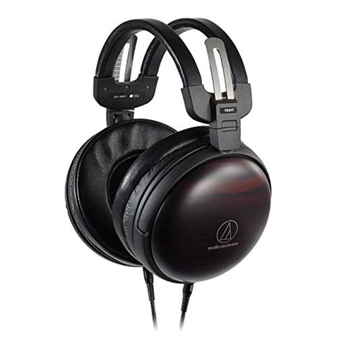 Audio-Technica ATH-AWKT Audiophile Hi-Res Closed Back Dynamic Wooden H