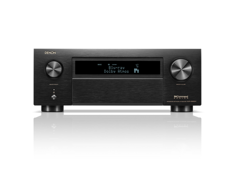 Denon AVR-X6800H 11.4 Channel 8K A/V Receiver with 3D Audio and Dirac Live Support