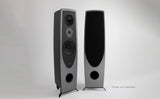 Rega AYA Floorstanding Loudspeakers - Steel and Dark Grey (Pair)