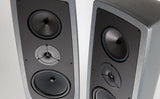 Rega AYA Floorstanding Loudspeakers - Steel and Dark Grey (Pair)