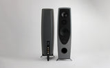 Rega AYA Floorstanding Loudspeakers - Steel and Dark Grey (Pair)