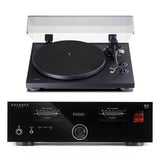 Advance Paris A8 APEX Integrated Amplifier with TEAC TN-280BT-A3 Belt-Drive Wireless Turntable (Black)