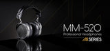 Audeze MM-520 Open-Back Professional Headphones (Black)