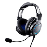 Audio-Technica ATH-G1 Premium Gaming Headset with Kanto H1 Stand (Black)