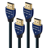 AudioQuest BlueBerry 4K-8K 18Gbps HDMI Cable - 7.38 ft. (2.25m) - Pair
