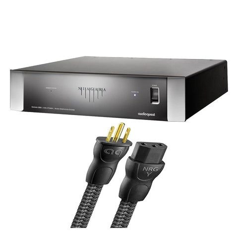 AudioQuest Niagara 3000 Low-Z Power Noise Dissipation System with NRG-Y3 1.0m AC Power Cable