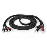 AudioQuest Rocket 44 Full-Range Speaker Cable With 500 Series Silver Banana Plugs - 8 ft. (Pair)