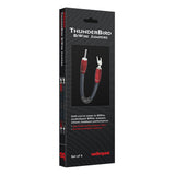 AudioQuest ThunderBird BiWire Spade to Spade Jumpers - Set of 4