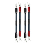 AudioQuest ThunderBird BiWire Spade to Spade Jumpers - Set of 4
