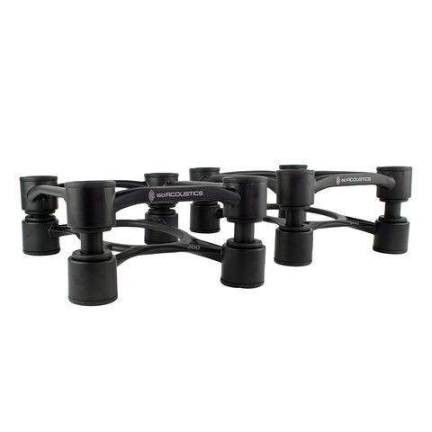 IsoAcoustics Aperta 200 Speaker Isolation Stand - Pair (Black)