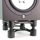 IsoAcoustics Aperta 200 Speaker Isolation Stand - Pair (Black)