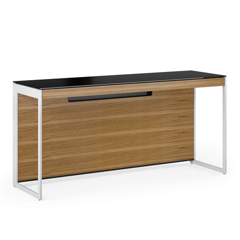 BDI Sequel 20 6102 Console/Laptop Desk (Walnut/Nickel)