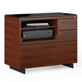 BDI Sequel 20 6117 Multifunction Cabinet (Chocolate/Black)