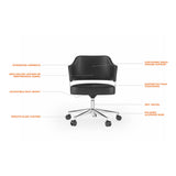 BDI Circa 3581 Office Chair