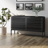 BDI Corridor SV 7128 Storage Cabinet (Charcoal Stained Ash)