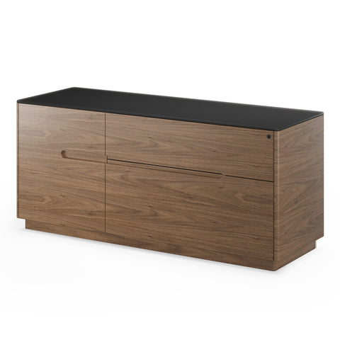BDI Luma 6720 Multifunction Cabinet (Walnut/Black)