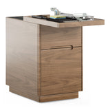 BDI Luma 6727 File Pedestal (Natural Walnut)