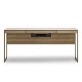 BDI Sequel Studio 6601 Desk (Neo Walnut, Bronze)