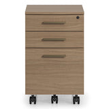 BDI Sequel Studio 6607 Mobile File Pedestal (Neo Oak, Bronze)