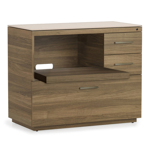 BDI Sequel Studio 6617 Multifunction Cabinet (Neo Walnut, Bronze)