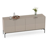 BDI Zig 7649 Storage Credenza (Dune Finish, Brushed Carbon)
