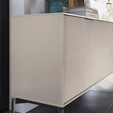BDI Zig 7649 Storage Credenza (Dune Finish, Brushed Carbon)